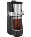 Hamilton Beach Convenient Craft Single-serve Rapid Cold Brew & Hot Coffee Maker In White
