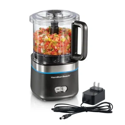 Hamilton Beach ® Cordless Food Chopper In Black