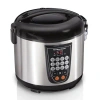 Hamilton Beach ® Digital Multicooker 4.5 Quart Capacity 14 Pre-programmed Settings In Silver