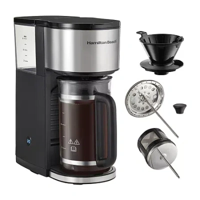 Hamilton Beach Drip Coffee Maker In Black