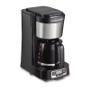 Hamilton Beach Drip Coffee Maker In Black