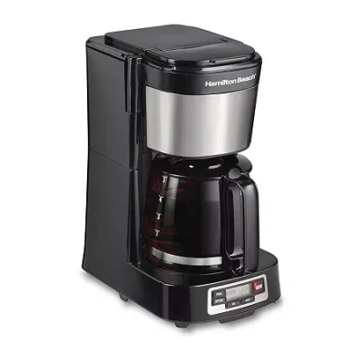 Hamilton Beach Drip Coffee Maker In Black