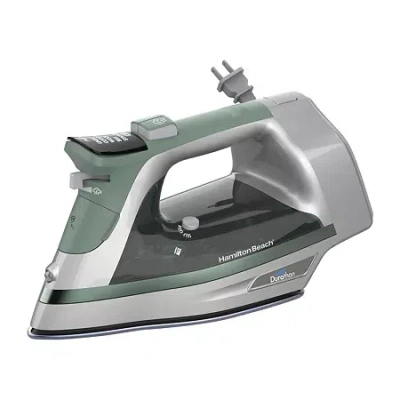 Hamilton Beach Durathon Digital Nonstick Iron In Green