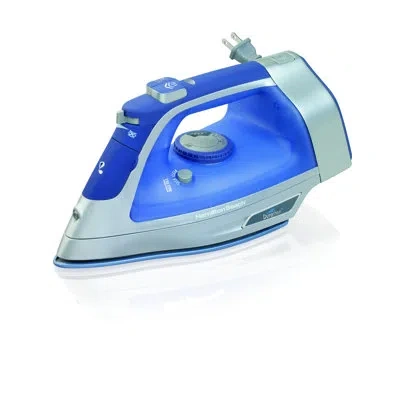 Hamilton Beach ® Durathon® Nonstick Soleplate Iron In Blue