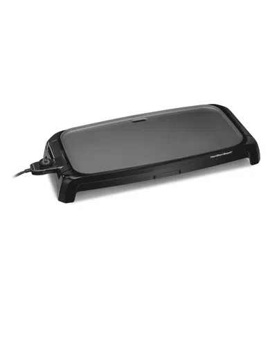 Hamilton Beach Durathon Reversible Ceramic Griddle In Grey