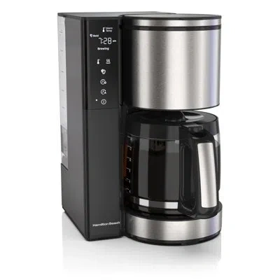 Hamilton Beach ® Easy Measure 14 Cup Coffee Maker In Silver