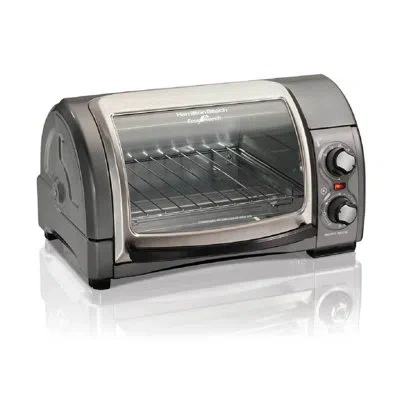 Hamilton Beach ® Easy Reach® Toaster Oven With Roll-top Door In Gray