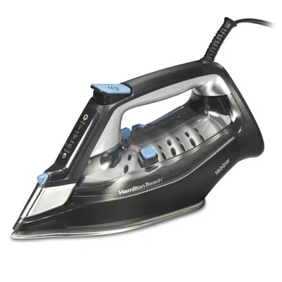 Hamilton Beach Fabriciq Steam Iron In Black