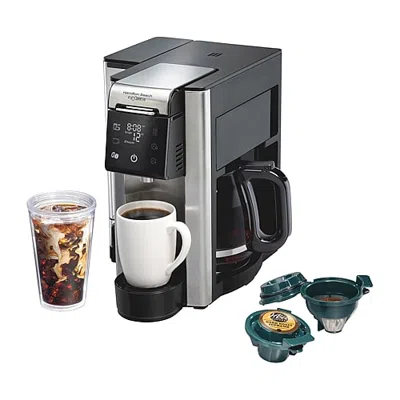 Hamilton Beach Flexbrew Drip Coffee Maker In Black