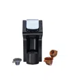 Hamilton Beach Flex Brew Single-serve Iced Hot Coffee Maker In Black
