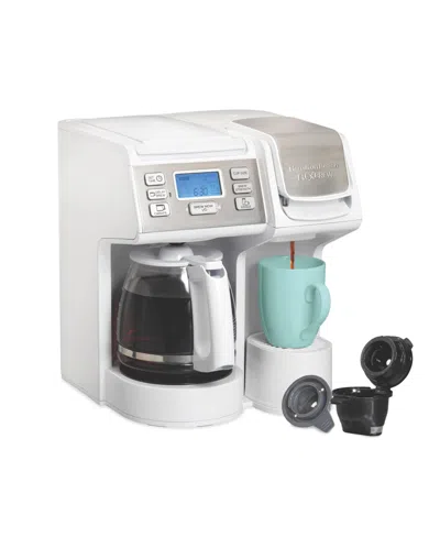 Hamilton Beach Flexbrew Trio Coffee Maker In White