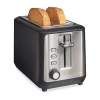 Hamilton Beach Gourmet 2 Slice Toaster In Black