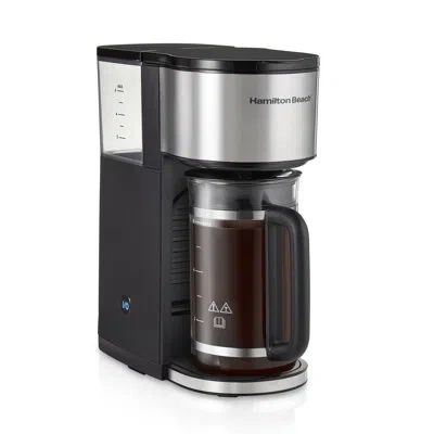 Hamilton Beach Home Barista 7-in-1 Coffee Maker In Black