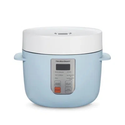 Hamilton Beach ® Multi-function Rice Cooker 12 Cup/3 Quart Capacity In Blue