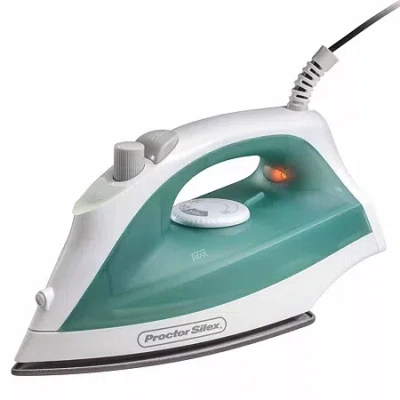 Hamilton Beach Nonstick Iron With Spray & Adjustable Steam In White