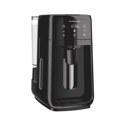Hamilton Beach One Press Dispensing Coffee Maker In Black