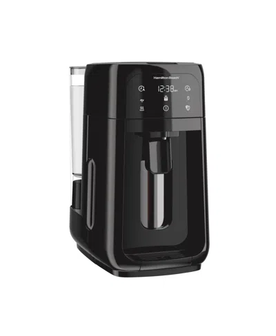 Hamilton Beach One Press Dispensing Coffee Maker In Black