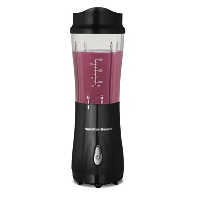 Hamilton Beach ® Personal Blender With Travel Lid Black