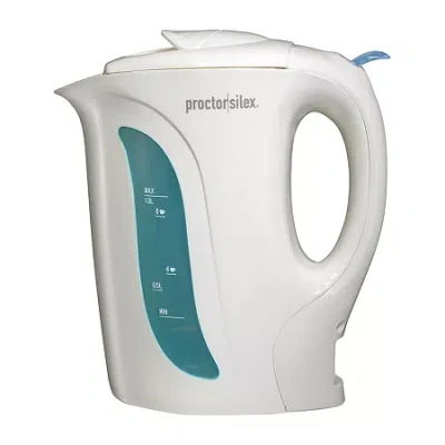 Hamilton Beach Proctor Silex 1 Liter Electric Kettle In White