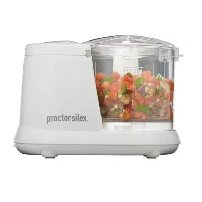 Hamilton Beach Proctor Silex 1.5 Cup Food Chopper In White