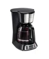 Hamilton Beach Programmable 12 Cup Coffee Maker In Black