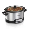 Hamilton Beach ® Programmable Slow Cooker In Black