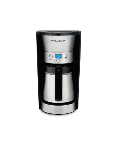 Hamilton Beach Programmable Thermal Coffee Maker In Black