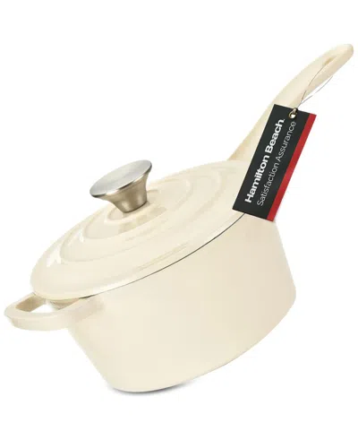 HAMILTON BEACH HAMILTON BEACH SAUCE PAN CAST IRON 2QT ENAMEL COAT