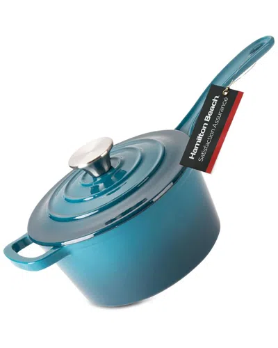 HAMILTON BEACH HAMILTON BEACH SAUCE PAN CAST IRON 2QT ENAMEL COATING