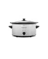 Hamilton Beach Slow Cooker 5 Quart Capacity In Silver