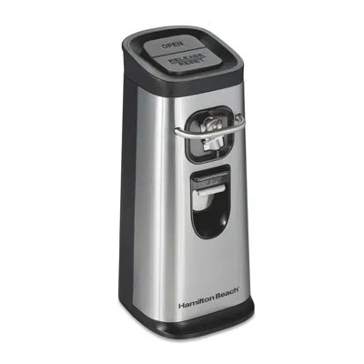 Hamilton Beach Smooth Touch Electric Can Opener In Silver