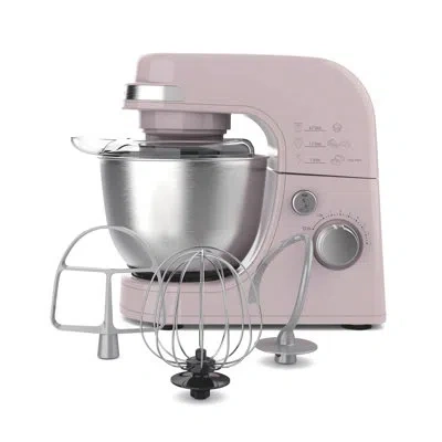 Hamilton Beach Stand Mixer, 7 Speeds, 4 Quart Capacity, Rose, 63386 In Pink