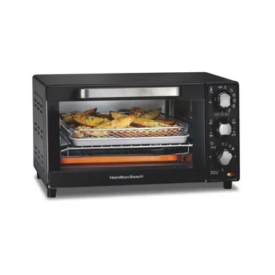 Hamilton Beach ® Sure-crisp® Air Fryer Toaster Oven In Black
