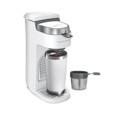 Hamilton Beach The Scoop Single-serve Coffee Maker In White