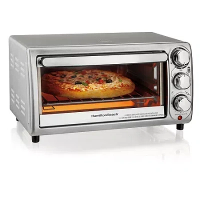 Hamilton Beach Toaster Oven In Silver