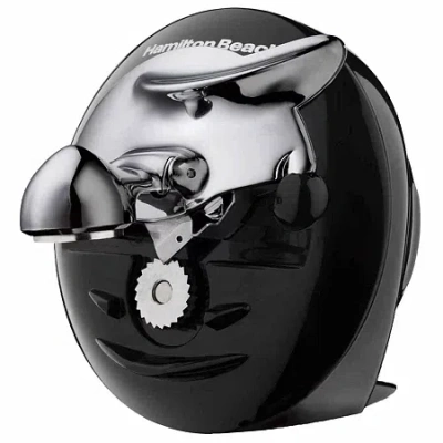 Hamilton Beach Walk 'n Cut Can Opener In Black