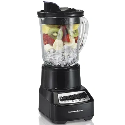 Hamilton Beach Wave Crusher Multi-function Blender In Black