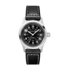 Hamilton Khaki Field Auto In Black