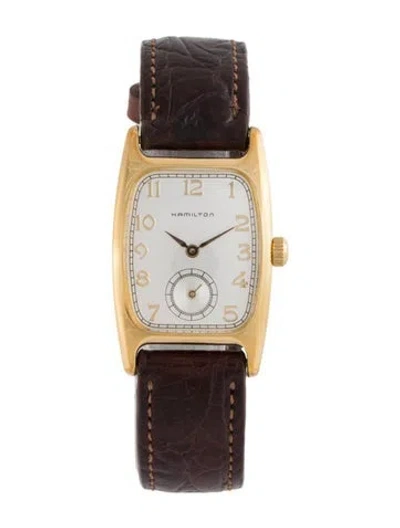 Pre-owned Hamilton Boulton Watch In Multicolor