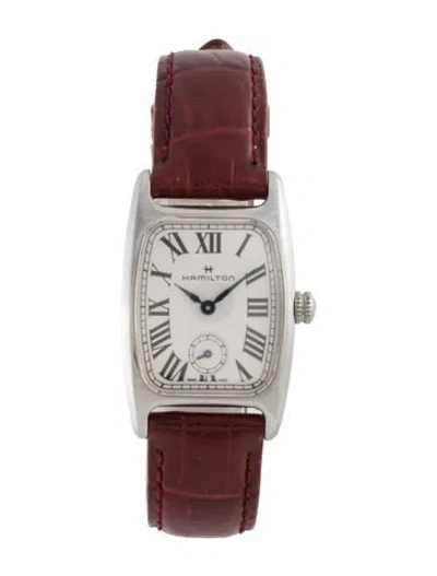 Pre-owned Hamilton Boulton Watch In Multicolor