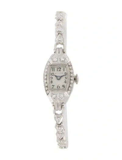 Pre-owned Hamilton Classic Watch, 14mm In Multi