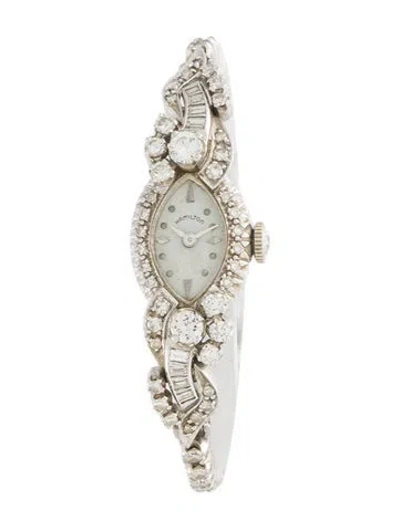 Pre-owned Hamilton Classic Watch, 14mm In Multi