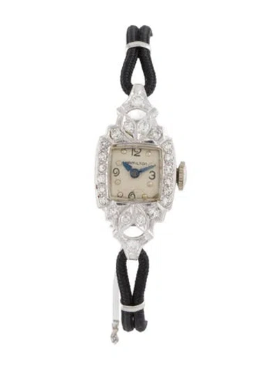 Pre-owned Hamilton Classic Watch, 14mm In Multi