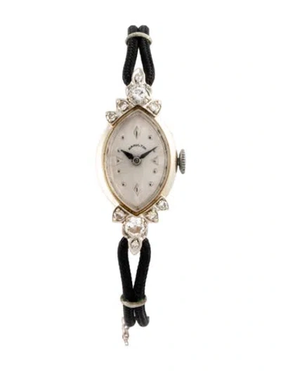 Pre-owned Hamilton Classic Watch, 14mm In Multicolor