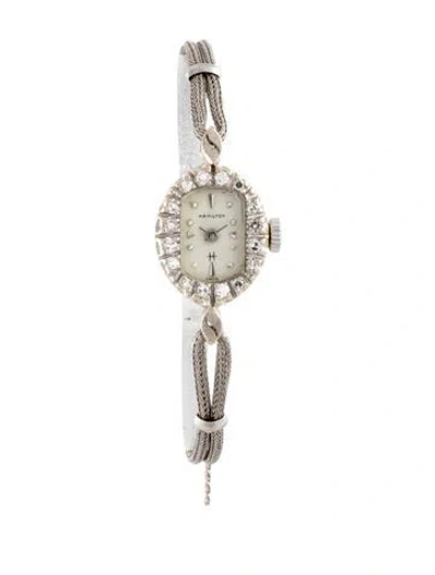 Pre-owned Hamilton Classic Watch, 14mm In Multicolor