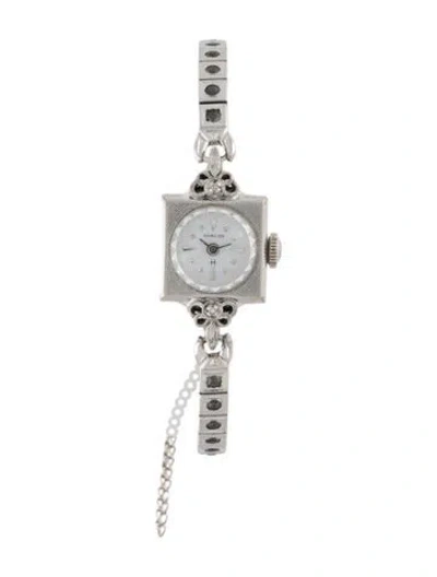 Pre-owned Hamilton Classic Watch, 15mm In Multicolor