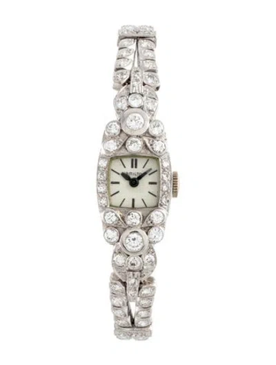 Pre-owned Hamilton Cocktail Watch, 14mm In Multi