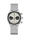 Hamilton American Classic Intra-matic Auto Chrono In White/silver