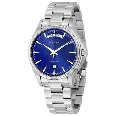 Hamilton Jazzmaster Automatic Day Date Men's Watch H32505141 In Blue