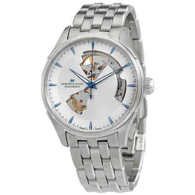 Pre-owned Hamilton Jazzmaster Automatic Silver Dial Men's Watch H32675150